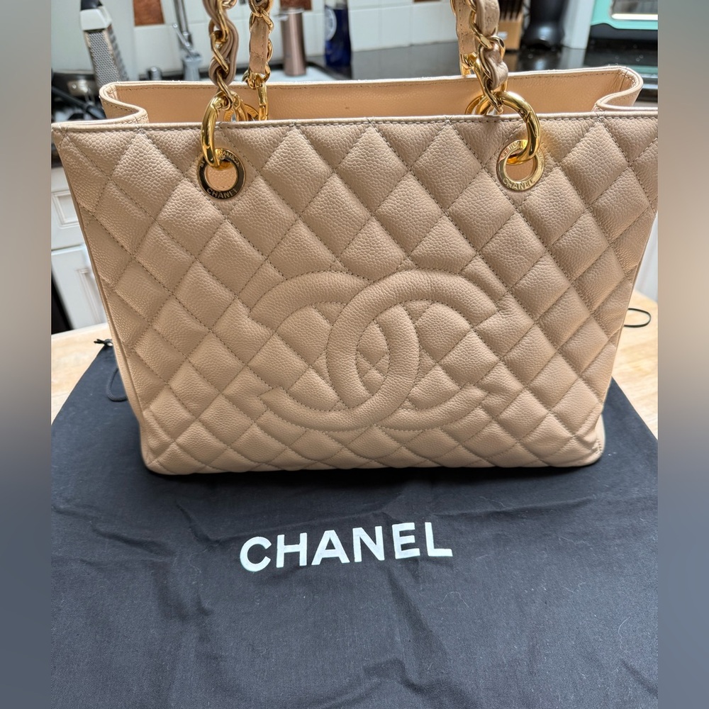 Chanel Quilted Tote Bag